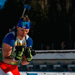 SAMSE N°7,PRÉMANON, FRANCE - MARCH 1: LEONIE JEANNIER of FRA March 1, 2026 in PRÉMANON, France. (Photo by Rodriguez Alexis / @Aleiks_photo)
