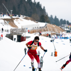 SAMSE N°7,PRÉMANON, FRANCE - FEBRUARY 28: VICTOR LAINE of FRA February 28, 2026 in PRÉMANON, France. (Photo by Rodriguez Alexis / @Aleiks_photo)