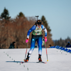 SAMSE N°7,PRÉMANON, FRANCE - MARCH 1: MAELA CORREIA of FRA March 1, 2026 in PRÉMANON, France. (Photo by Rodriguez Alexis / @Aleiks_photo)