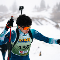 SAMSE N°7,PRÉMANON, FRANCE - FEBRUARY 28: SACHA FLEURY of FRA February 28, 2026 in PRÉMANON, France. (Photo by Rodriguez Alexis / @Aleiks_photo)