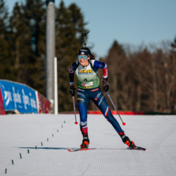 SAMSE N°7,PRÉMANON, FRANCE - MARCH 1: LOLA BUGEAUD of FRA March 1, 2026 in PRÉMANON, France. (Photo by Rodriguez Alexis / @Aleiks_photo)
