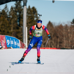 SAMSE N°7,PRÉMANON, FRANCE - MARCH 1: LISA SIBERCHICOT of FRA March 1, 2026 in PRÉMANON, France. (Photo by Rodriguez Alexis / @Aleiks_photo)