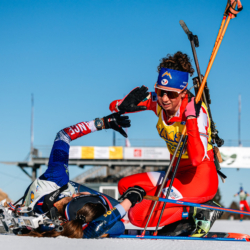 SAMSE N°7,PRÉMANON, FRANCE - MARCH 1: FANY BERTRAND of FRA and LOLA BUGEAUD of FRA March 1, 2026 in PRÉMANON, France. (Photo by Rodriguez Alexis / @Aleiks_photo)