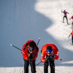 SAMSE N°7,PRÉMANON, FRANCE - MARCH 1: IAN MARTINET of FRA, BENJAMIN DE GRIMAUDET DE ROCHEBOUET of FRA March 1, 2026 in PRÉMANON, France. (Photo by Rodriguez Alexis / @Aleiks_photo)