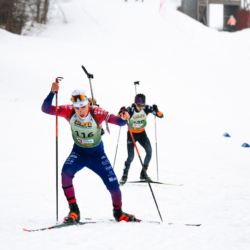 SAMSE N°7,PRÉMANON, FRANCE - FEBRUARY 28: JEAN MARGUET of FRA February 28, 2026 in PRÉMANON, France. (Photo by Rodriguez Alexis / @Aleiks_photo)