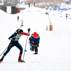 SAMSE N°7,PRÉMANON, FRANCE - FEBRUARY 28: RAPHAEL KERGOAT of FRA February 28, 2026 in PRÉMANON, France. (Photo by Rodriguez Alexis / @Aleiks_photo)