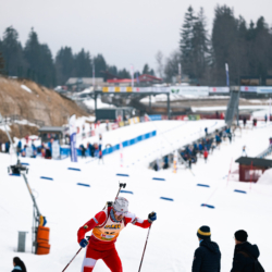 SAMSE N°7,PRÉMANON, FRANCE - FEBRUARY 28: MATHIS LAINÉ of FRA February 28, 2026 in PRÉMANON, France. (Photo by Rodriguez Alexis / @Aleiks_photo)