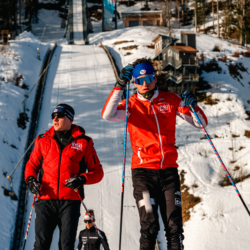 SAMSE N°7,PRÉMANON, FRANCE - MARCH 1: IAN MARTINET of FRA, BENJAMIN DE GRIMAUDET DE ROCHEBOUET of FRA March 1, 2026 in PRÉMANON, France. (Photo by Rodriguez Alexis / @Aleiks_photo)
