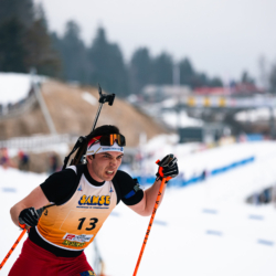 SAMSE N°7,PRÉMANON, FRANCE - FEBRUARY 28: LOU THIEVENT of FRA February 28, 2026 in PRÉMANON, France. (Photo by Rodriguez Alexis / @Aleiks_photo)