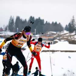 SAMSE N°7,PRÉMANON, FRANCE - FEBRUARY 28: GASPARD VINAY of FRA February 28, 2026 in PRÉMANON, France. (Photo by Rodriguez Alexis / @Aleiks_photo)