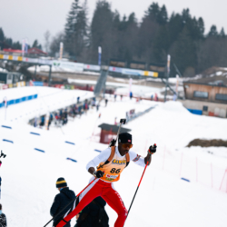 SAMSE N°7,PRÉMANON, FRANCE - FEBRUARY 28: FRANTZKY PERRIER of FRA February 28, 2026 in PRÉMANON, France. (Photo by Rodriguez Alexis / @Aleiks_photo)
