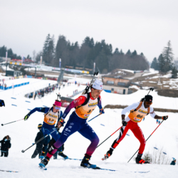 SAMSE N°7,PRÉMANON, FRANCE - FEBRUARY 28: LOIS LARGER of FRA February 28, 2026 in PRÉMANON, France. (Photo by Rodriguez Alexis / @Aleiks_photo)