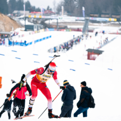 SAMSE N°7,PRÉMANON, FRANCE - FEBRUARY 28: ADRIEN BAYLAC of FRA February 28, 2026 in PRÉMANON, France. (Photo by Rodriguez Alexis / @Aleiks_photo)