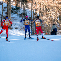 SAMSE N°7,PRÉMANON, FRANCE - MARCH 1: MATHIEU GARCIA of FRA, BENJAMIN DE GRIMAUDET DE ROCHEBOUET of FRA, ALEXIS COLOMBAN of FRA March 1, 2026 in PRÉMANON, France. (Photo by Rodriguez Alexis / @Aleiks_photo)