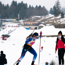 SAMSE N°7,PRÉMANON, FRANCE - FEBRUARY 28: MAELA CORREIA of FRA February 28, 2026 in PRÉMANON, France. (Photo by Rodriguez Alexis / @Aleiks_photo)