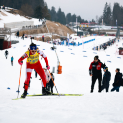 SAMSE N°7,PRÉMANON, FRANCE - FEBRUARY 28: FANY BERTRAND of FRA February 28, 2026 in PRÉMANON, France. (Photo by Rodriguez Alexis / @Aleiks_photo)