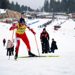 SAMSE N°7,PRÉMANON, FRANCE - FEBRUARY 28: FANY BERTRAND of FRA February 28, 2026 in PRÉMANON, France. (Photo by Rodriguez Alexis / @Aleiks_photo)