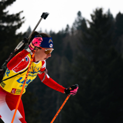 SAMSE N°7,PRÉMANON, FRANCE - FEBRUARY 28: FANY BERTRAND of FRA February 28, 2026 in PRÉMANON, France. (Photo by Rodriguez Alexis / @Aleiks_photo)