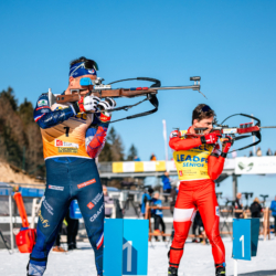 SAMSE N°7,PRÉMANON, FRANCE - MARCH 1: OSCAR LOMBARDOT of FRA, REMI BROUTIER of FRA March 1, 2026 in PRÉMANON, France. (Photo by Rodriguez Alexis / @Aleiks_photo)