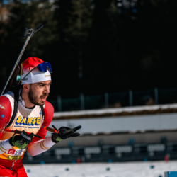 SAMSE N°7,PRÉMANON, FRANCE - MARCH 1: ADRIEN BAYLAC of FRA March 1, 2026 in PRÉMANON, France. (Photo by Rodriguez Alexis / @Aleiks_photo)