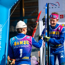 SAMSE N°7,PRÉMANON, FRANCE - MARCH 1: OSCAR LOMBARDOT of FRA, NOE SEIGNEUR of FRA March 1, 2026 in PRÉMANON, France. (Photo by Rodriguez Alexis / @Aleiks_photo)