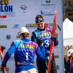 SAMSE N°7,PRÉMANON, FRANCE - MARCH 1: CYPRIEN MERMILLOD BLARDET of FRA, FLAVIO GUY of FRA March 1, 2026 in PRÉMANON, France. (Photo by Rodriguez Alexis / @Aleiks_photo)