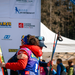 SAMSE N°7,PRÉMANON, FRANCE - MARCH 1: FANY BERTRAND of FRA, LOLA BUGEAUD of FRA March 1, 2026 in PRÉMANON, France. (Photo by Rodriguez Alexis / @Aleiks_photo)
