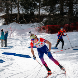 SAMSE N°7,PRÉMANON, FRANCE - MARCH 1: ALIX BLONDEAU-TOINY of FRA March 1, 2026 in PRÉMANON, France. (Photo by Rodriguez Alexis / @Aleiks_photo)
