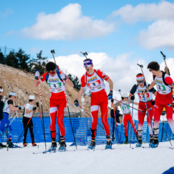 SAMSE N°7,PRÉMANON, FRANCE - MARCH 1: ADRIAN DOREL of FRA, VICTOR LAINE of FRA March 1, 2026 in PRÉMANON, France. (Photo by Rodriguez Alexis / @Aleiks_photo)
