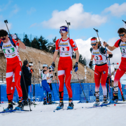 SAMSE N°7,PRÉMANON, FRANCE - MARCH 1: ADRIAN DOREL of FRA, MATHIS LAIN? of FRA, ROBINSON GOLERET of FRA, VICTOR LAINE of FRA March 1, 2026 in PRÉMANON, France. (Photo by Rodriguez Alexis / @Aleiks_photo)