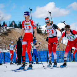 SAMSE N°7,PRÉMANON, FRANCE - MARCH 1: MATHIS LAIN? of FRA, VICTOR LAINE of FRA March 1, 2026 in PRÉMANON, France. (Photo by Rodriguez Alexis / @Aleiks_photo)