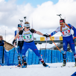 SAMSE N°7,PRÉMANON, FRANCE - MARCH 1: NIELS BIBOLLET of FRA, ESTEBAN MOREIRA of FRA March 1, 2026 in PRÉMANON, France. (Photo by Rodriguez Alexis / @Aleiks_photo)
