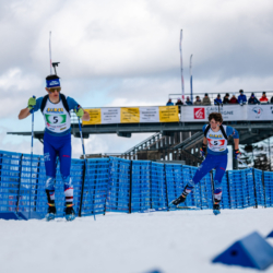 SAMSE N°7,PRÉMANON, FRANCE - MARCH 1: NICOLAS COLOMBAN of FRA, ELIOT PERRILLAT-BOTTONET of FRA March 1, 2026 in PRÉMANON, France. (Photo by Rodriguez Alexis / @Aleiks_photo)