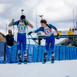 SAMSE N°7,PRÉMANON, FRANCE - MARCH 1: NICOLAS COLOMBAN of FRA, ELIOT PERRILLAT-BOTTONET of FRA March 1, 2026 in PRÉMANON, France. (Photo by Rodriguez Alexis / @Aleiks_photo)