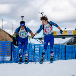 SAMSE N°7,PRÉMANON, FRANCE - MARCH 1: NICOLAS COLOMBAN of FRA, ELIOT PERRILLAT-BOTTONET of FRA March 1, 2026 in PRÉMANON, France. (Photo by Rodriguez Alexis / @Aleiks_photo)