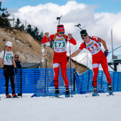 SAMSE N°7,PRÉMANON, FRANCE - MARCH 1: PAUL CARTIER of FRA, LILIAN KEMBELLEC of FRA March 1, 2026 in PRÉMANON, France. (Photo by Rodriguez Alexis / @Aleiks_photo)