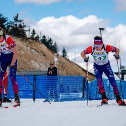 SAMSE N°7,PRÉMANON, FRANCE - MARCH 1: AUGUSTIN REMONNAY of FRA, ALIX BLONDEAU-TOINY of FRA March 1, 2026 in PRÉMANON, France. (Photo by Rodriguez Alexis / @Aleiks_photo)