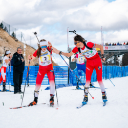 SAMSE N°7,PRÉMANON, FRANCE - MARCH 1: VICTOR LAINE of FRA, ZABOU MELLOUET ACHARD of FRA March 1, 2026 in PRÉMANON, France. (Photo by Rodriguez Alexis / @Aleiks_photo)