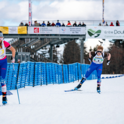 SAMSE N°7,PRÉMANON, FRANCE - MARCH 1: NIELS BIBOLLET of FRA, THAIS ROYET of FRA March 1, 2026 in PRÉMANON, France. (Photo by Rodriguez Alexis / @Aleiks_photo)
