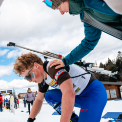 SAMSE N°7,PRÉMANON, FRANCE - MARCH 1: NIELS BIBOLLET of FRA March 1, 2026 in PRÉMANON, France. (Photo by Rodriguez Alexis / @Aleiks_photo)