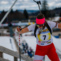 SAMSE N°7,PRÉMANON, FRANCE - MARCH 1: LENA BRUN of FRA March 1, 2026 in PRÉMANON, France. (Photo by Rodriguez Alexis / @Aleiks_photo)