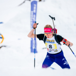 SAMSE N°7,PRÉMANON, FRANCE - MARCH 1: ELSA BOUILLET of FRA March 1, 2026 in PRÉMANON, France. (Photo by Rodriguez Alexis / @Aleiks_photo)