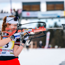SAMSE N°7,PRÉMANON, FRANCE - MARCH 1: JOANNE WEISS of FRA March 1, 2026 in PRÉMANON, France. (Photo by Rodriguez Alexis / @Aleiks_photo)