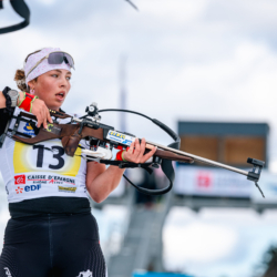 SAMSE N°7,PRÉMANON, FRANCE - MARCH 1: COLINE LANCHAIS of FRA March 1, 2026 in PRÉMANON, France. (Photo by Rodriguez Alexis / @Aleiks_photo)