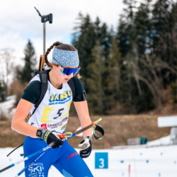 SAMSE N°7,PRÉMANON, FRANCE - MARCH 1: NINON DUVILLARD of FRA March 1, 2026 in PRÉMANON, France. (Photo by Rodriguez Alexis / @Aleiks_photo)