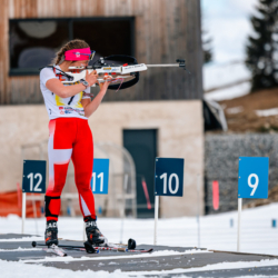 SAMSE N°7,PRÉMANON, FRANCE - MARCH 1: LENA BRUN of FRA March 1, 2026 in PRÉMANON, France. (Photo by Rodriguez Alexis / @Aleiks_photo)