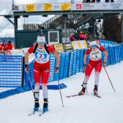 SAMSE N°7,PRÉMANON, FRANCE - MARCH 1: JEANNE DAUTHEVILLE of FRA, ZABOU MELLOUET ACHARD of FRA March 1, 2026 in PRÉMANON, France. (Photo by Rodriguez Alexis / @Aleiks_photo)