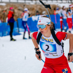 SAMSE N°7,PRÉMANON, FRANCE - MARCH 1: JEANNE DAUTHEVILLE of FRA March 1, 2026 in PRÉMANON, France. (Photo by Rodriguez Alexis / @Aleiks_photo)