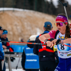 SAMSE N°7,PRÉMANON, FRANCE - MARCH 1: LEA MARGUIER of FRA March 1, 2026 in PRÉMANON, France. (Photo by Rodriguez Alexis / @Aleiks_photo)