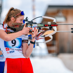 SAMSE N°7,PRÉMANON, FRANCE - MARCH 1: MARIE HERICHER of FRA March 1, 2026 in PRÉMANON, France. (Photo by Rodriguez Alexis / @Aleiks_photo)